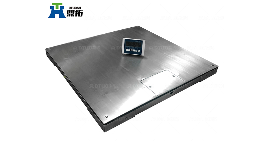 不銹鋼帶框平臺秤(拉絲處理)